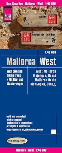 Reise Know-How Rad- und Wanderkarte Mallorca West (1:40.000): world mapping project von Reise Know-How Rump GmbH